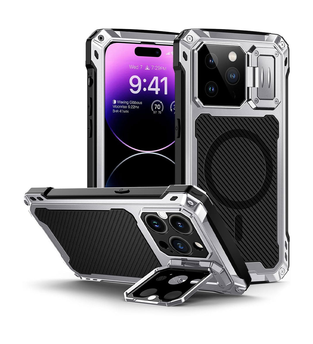iPhone 14 Pro Max Metal Tough Case Lanhiem iPhone 14 Pro Max Metal Tough Case Lanhiem