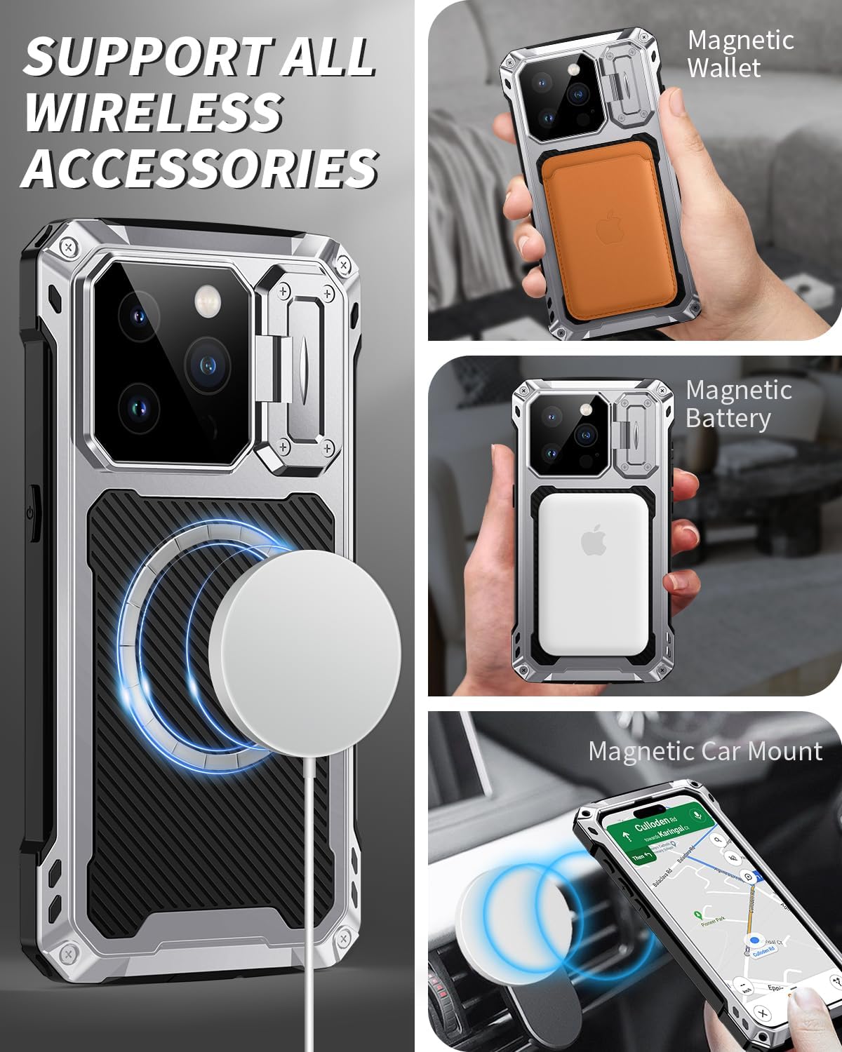 iPhone 14 Pro Metal Tough Case