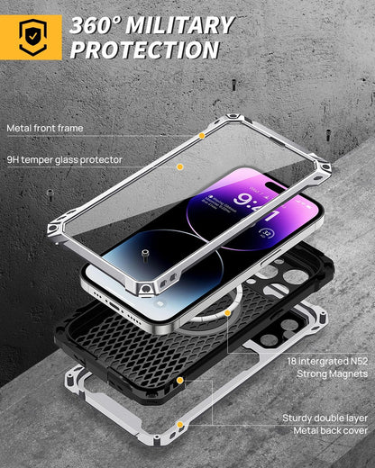 iPhone 14 Pro Max Metal Tough Case