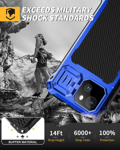 iPhone 15 Metal Tough Case